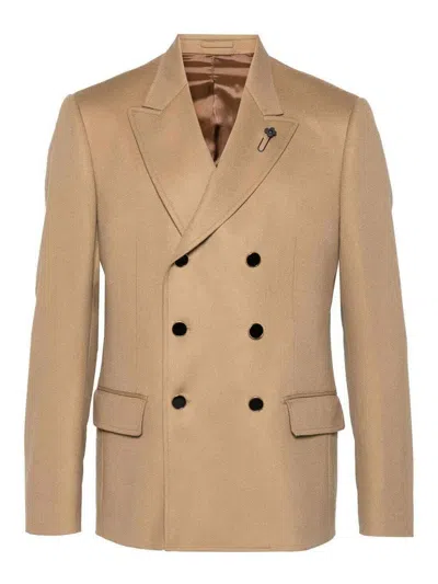 LARDINI LARDINI ATTITUDE DOUBLE BREASTED JACKET