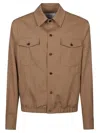 Lardini Attitude Jacket In Nocciola