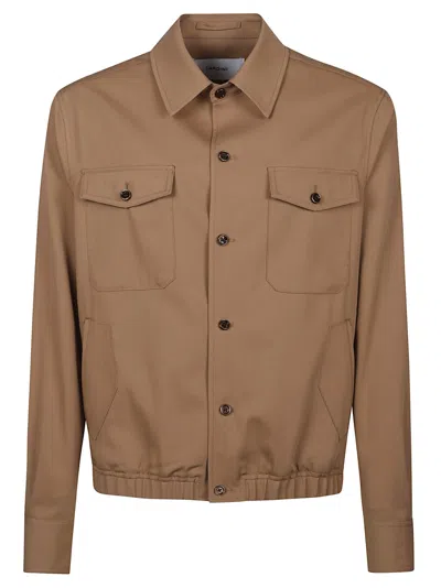 Lardini Attitude Jacket In Nocciola