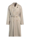 Lardini Attitude Man Overcoat & Trench Coat Beige Size 44 Wool In Beige