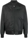 Lardini Black Teddy Jacket In Black