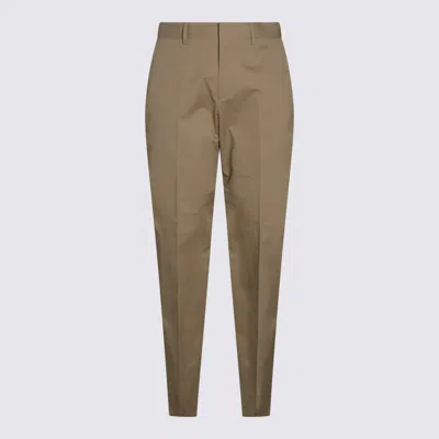 LARDINI BEIGE COTTON PANYS