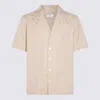 Lardini Relaxed Fit Shirt Camp Collar In Neutral