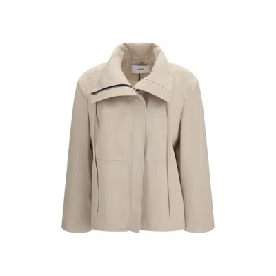 Lardini Beige Polyester Coat