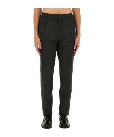 LARDINI PLEATED TROUSERS