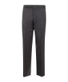 Lardini Belt-loop Casual Pants In Black