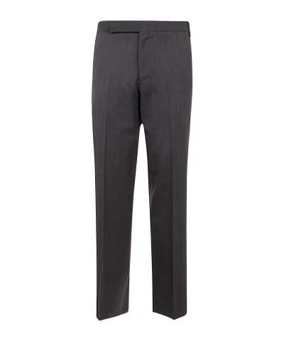 Lardini Belt-loop Casual Pants In Black
