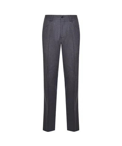 Lardini Belt-loop Casual Pants In Black