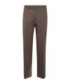 Lardini Belt-loop Casual Pants In Brown