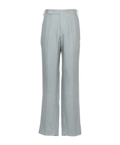 Lardini Belt Loop Trousers In Blue