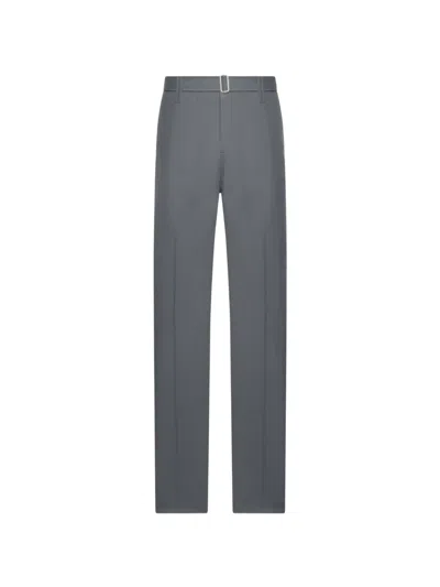 Lardini Belted Trousers In Brown
