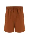 Lardini Shorts In Brown