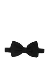 Lardini Black Bow Tie In Black
