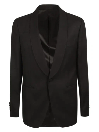 Lardini Black Single-breasted Jacket