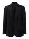 Lardini Pin Detail Suit In Black