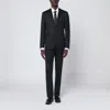 Lardini Wool Suit Single Breasted In Black