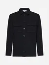 Lardini Buttonedd Wool Shirt Jacket