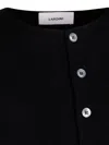 LARDINI LARDINI BLACK WOOL KNITWEAR