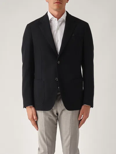 Lardini Blazer 2 Bottoni Blazer In Black