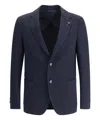 Lardini Single-breasted Blazer In Blue