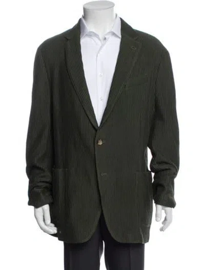 Pre-owned Lardini Blazer In Green