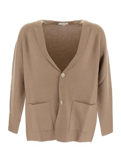 Lardini Blazer Jacket In Brown