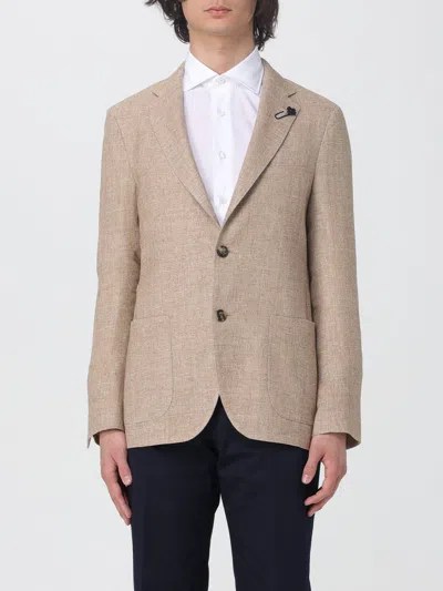 LARDINI BLAZER LARDINI MEN COLOR BEIGE,F20688022
