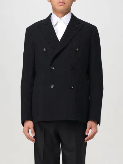 LARDINI BLAZER LARDINI MEN COLOR BLACK,F94228002