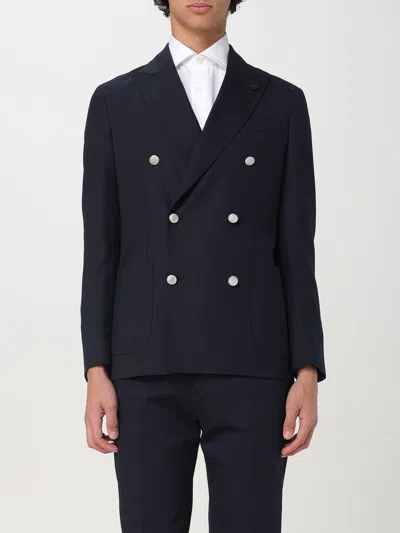 LARDINI BLAZER LARDINI MEN COLOR BLUE,G71786009