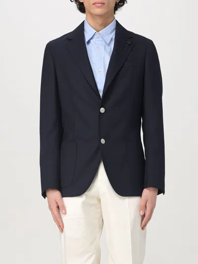 Lardini Blazer  Men Color Blue