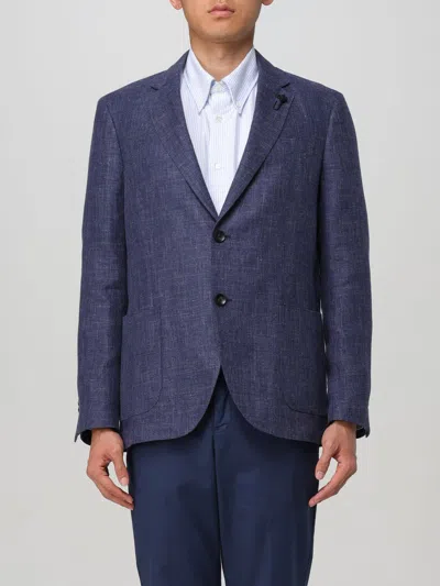 Lardini Blazer  Men Color Blue