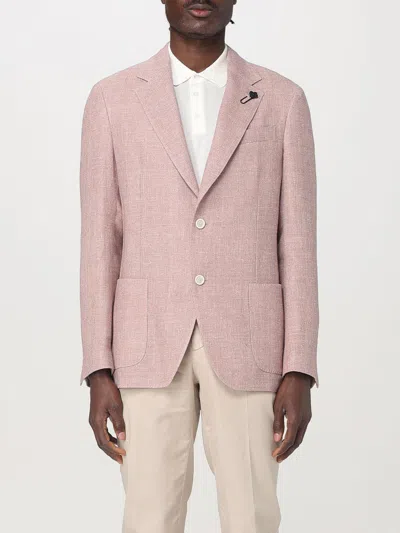 Lardini Blazer  Men Color Blush Pink