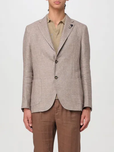 Lardini Blazer  Men Color Brown In Brown