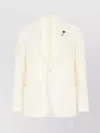 Lardini Blazer Single-breasted Front Pockets In Neutral