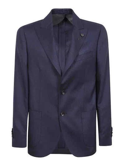 Lardini Giacca Uomo Special Line Drop 7 Reg In White