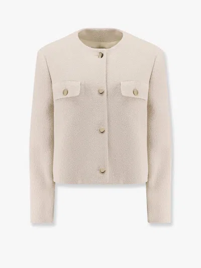 Lardini Blazer With Metal Buttons And Lurex Effect