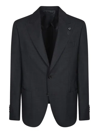 Lardini Blazers In Black