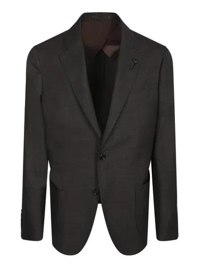 Lardini Blazers In Brown
