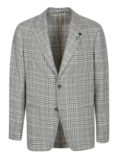 Lardini Blazers In Gray