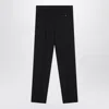 Lardini Navy Blue Wool Pants In Blue