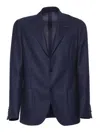 Lardini Single-breasted Jacket In Multicolor