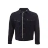 Lardini Dapper Blue Cotton Jacket For Men In Blue