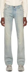 Lardini Blue Old Tea Jeans In 800