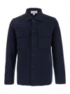 Lardini Blue Shirt With Classic Collar In Blue