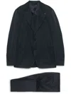 Lardini Blue Suit With Notch Lapel In Blue