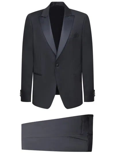 LARDINI BLUE TUXEDO SUIT