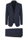 Lardini Single Breasted Two-piece Tailored Suit In Blue