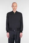 Lardini Wool And Mohair Bomber Jacket