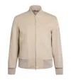 Lardini Bomber Jacket In Brown