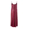 Lardini Bordeaux Polyester Cocktail In Red
